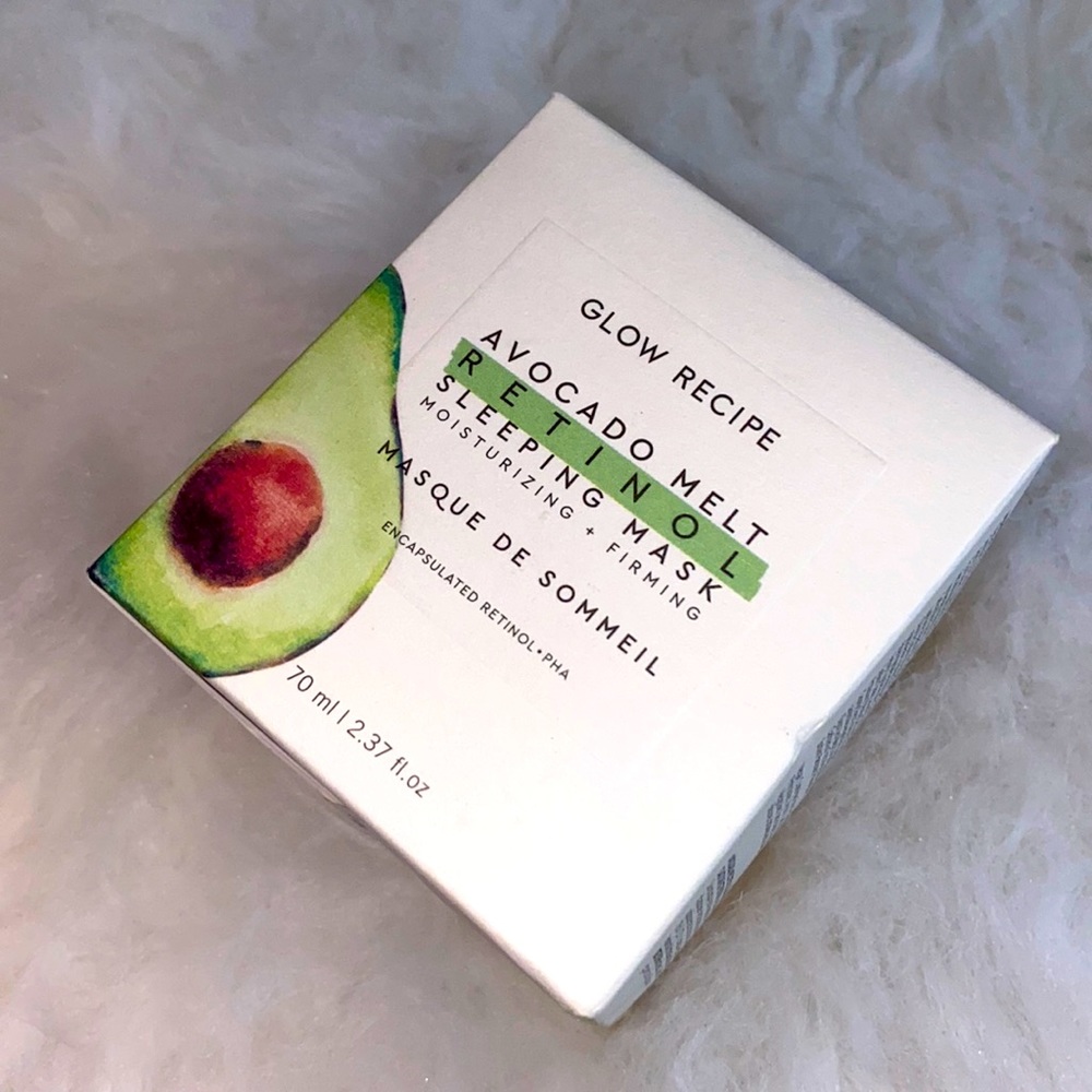 Glow Recipe Avocado Melt Retinol Sleeping Mask New